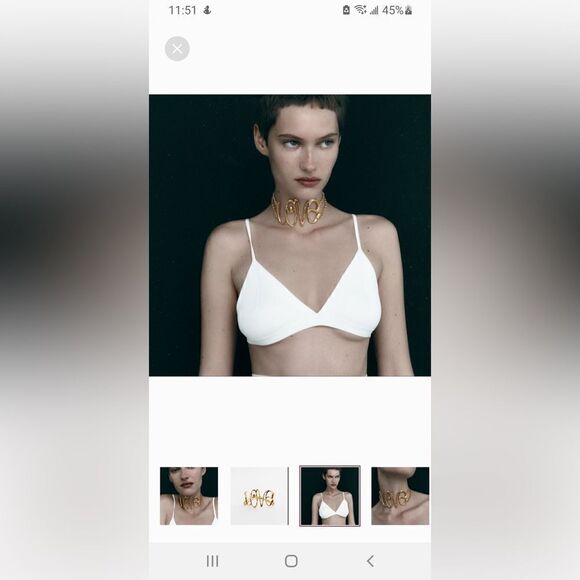 Zara “LOVE” Necklace  - Picture 12 of 12